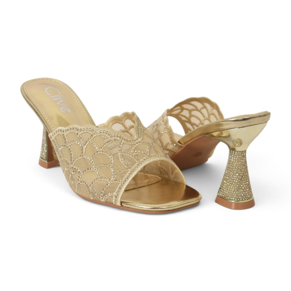 Bridal Slipper Heels