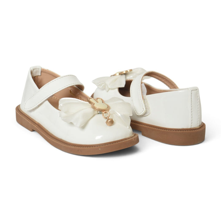 White Kids Casual Pumps - KG90328
