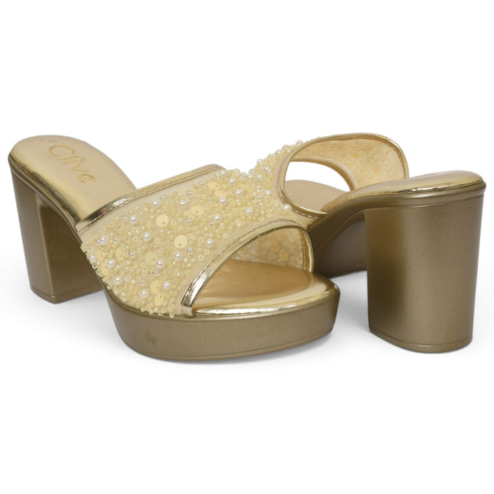 Bridal Slipper Heels