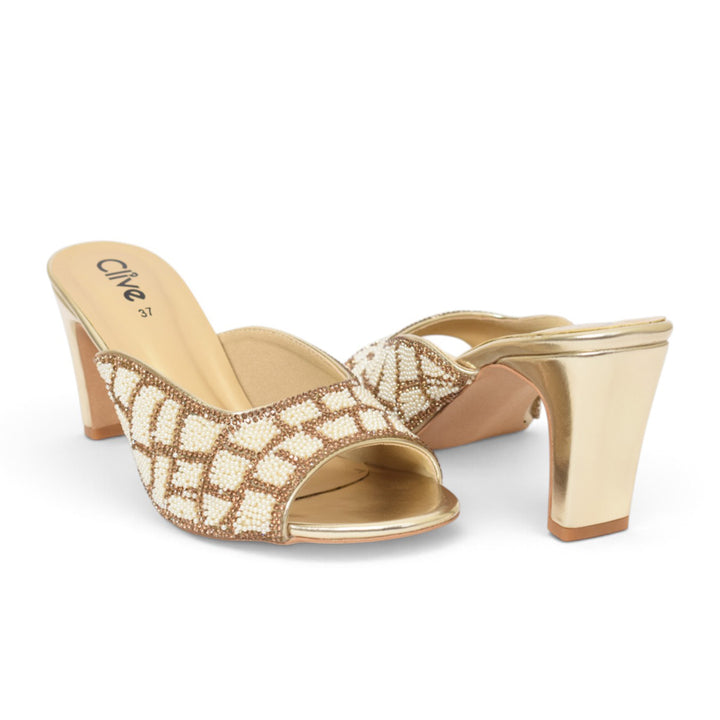 Bridal Slipper Heels