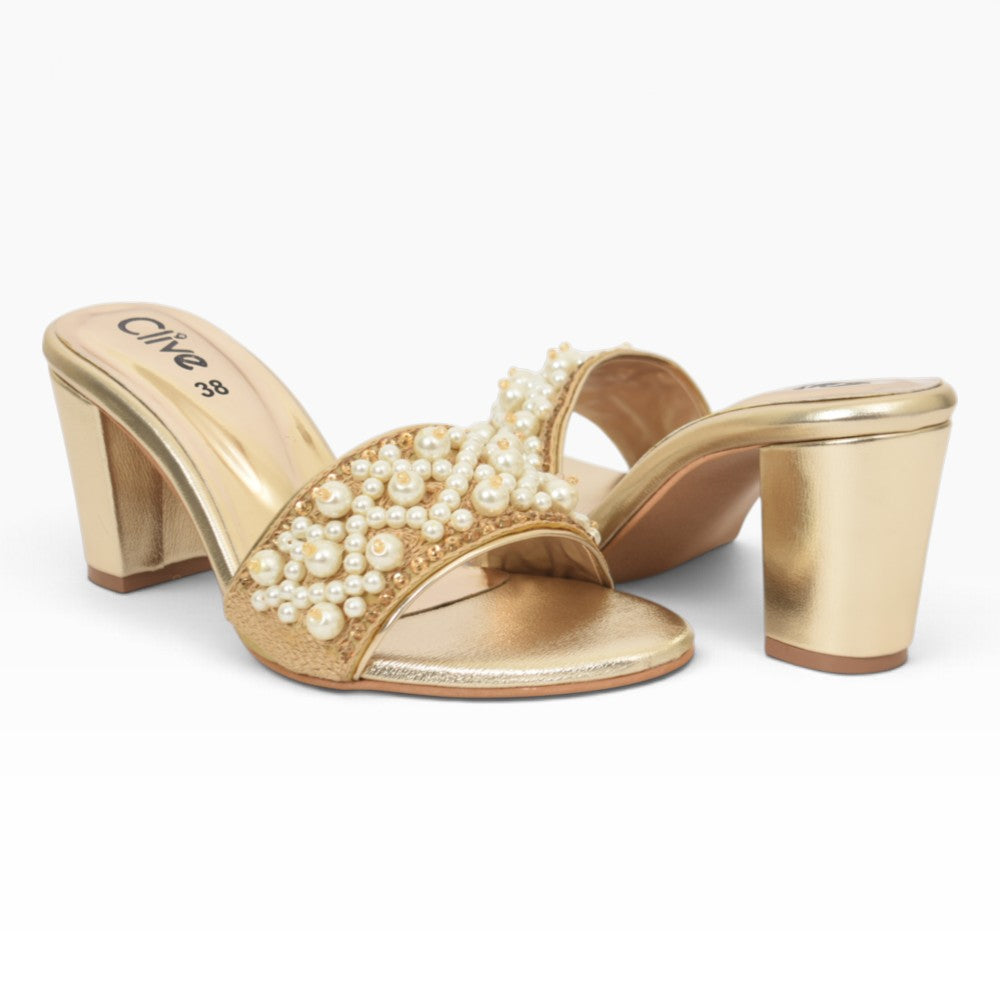 Bridal Slipper Heels