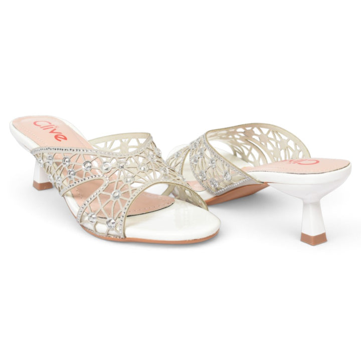 Bridal Slipper Heels