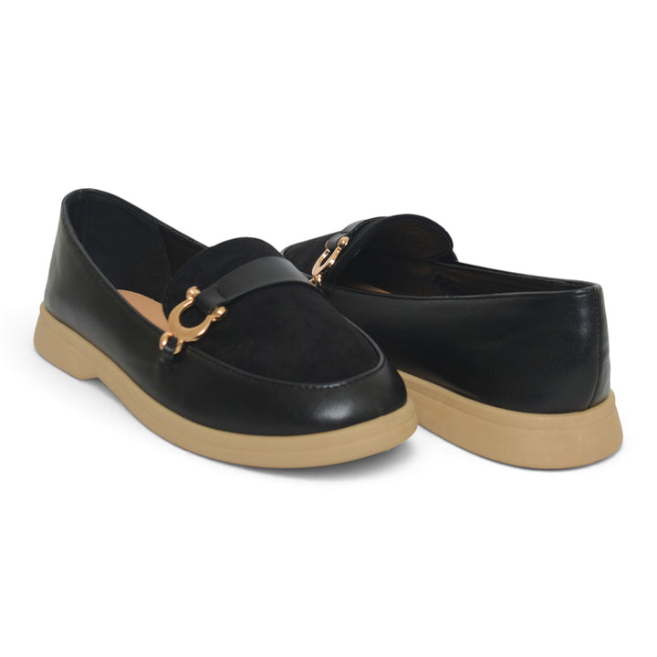 Black Casual Loafers - L095503