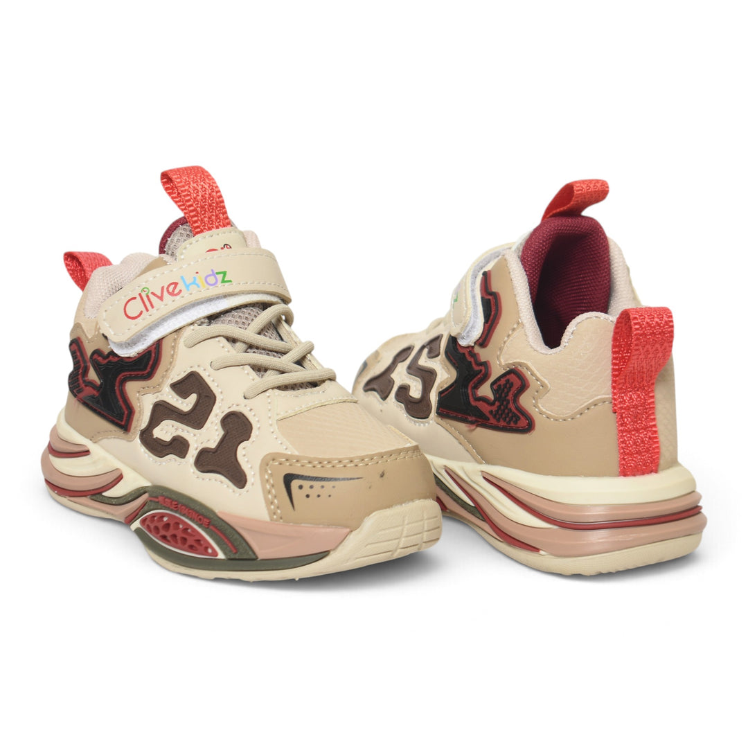 Beige Kids Sports Joger - KB95272