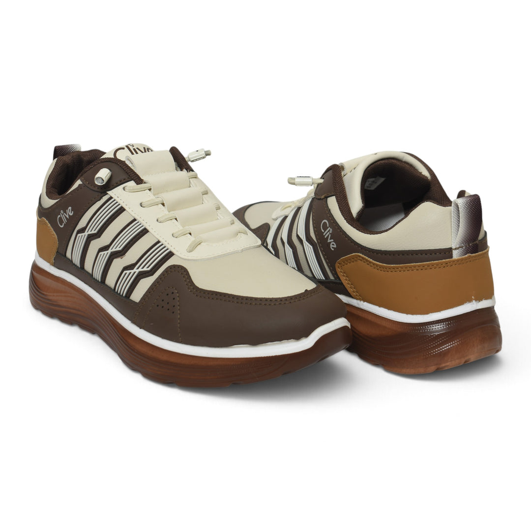 Beige Sports Shoes - M170122