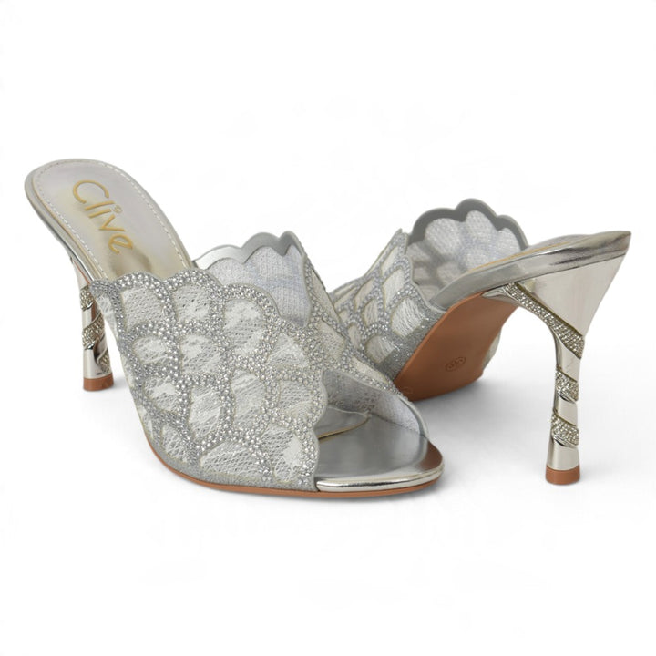 Bridal Slipper Heels