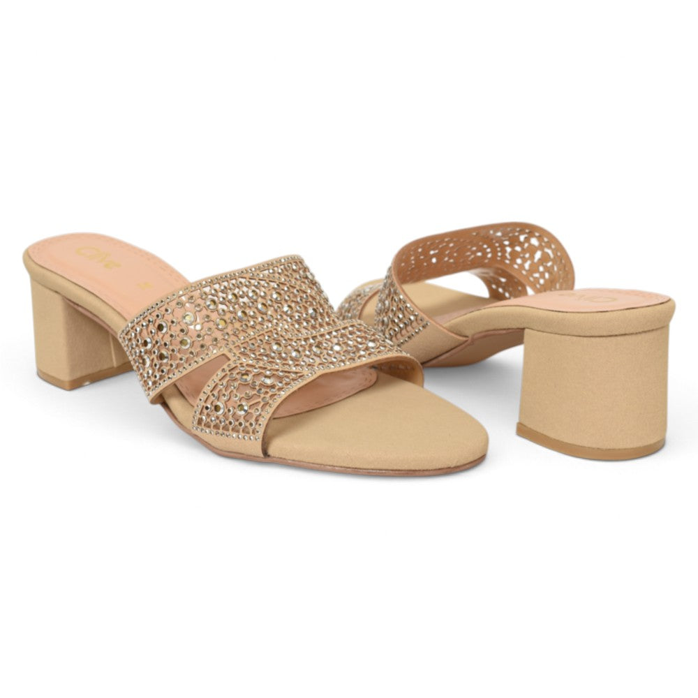 Fancy Slipper Heel