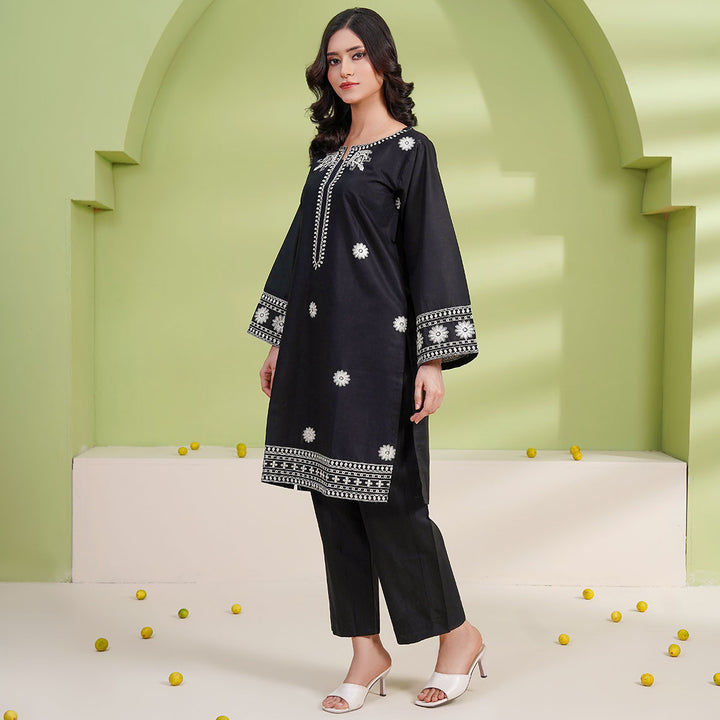 2-PC Young's Embroidered Cambric