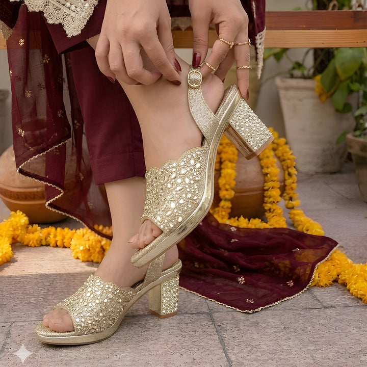 Fancy Sandal Heels