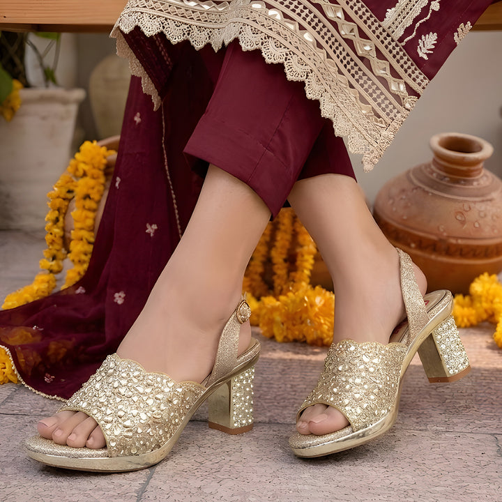 Fancy Sandal Heels