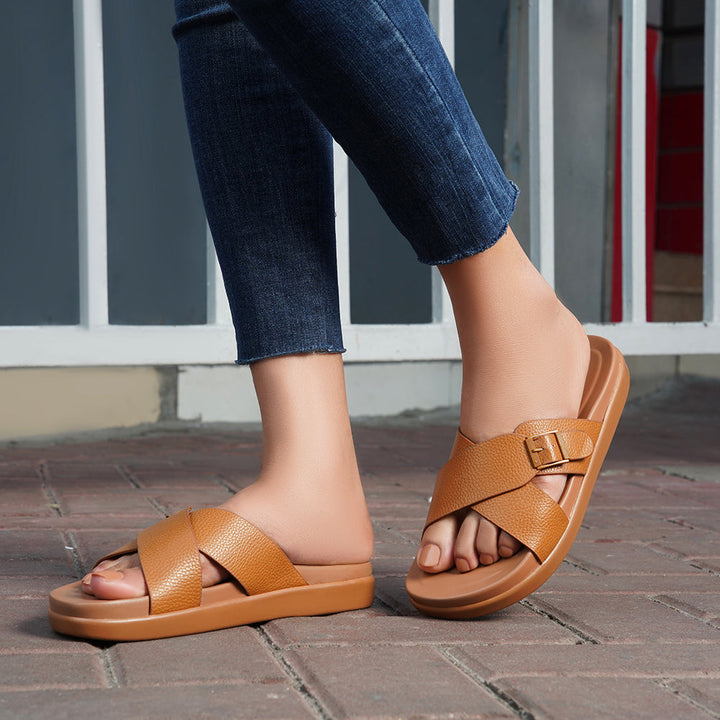 Casual PU Slipper