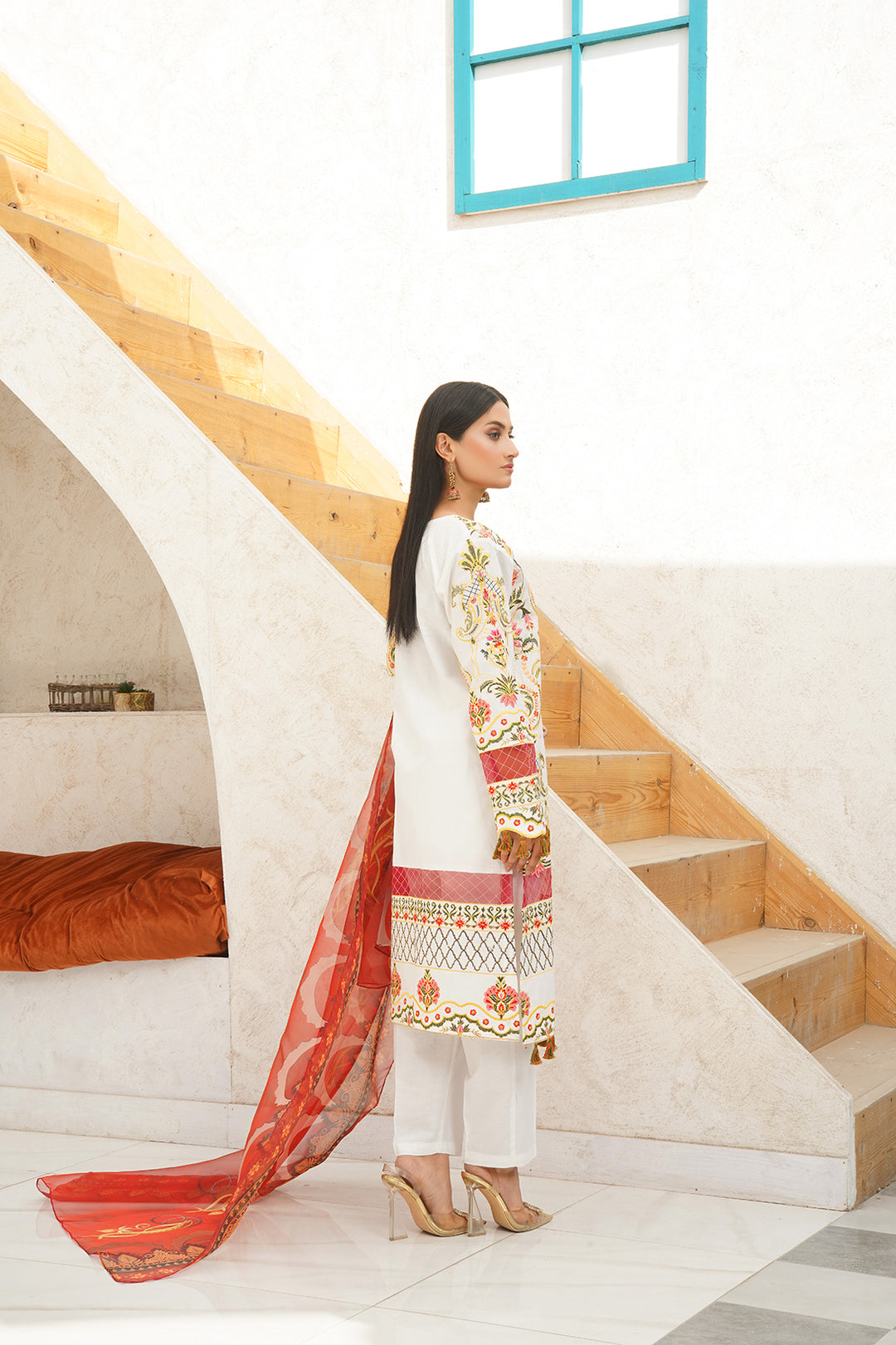 3-PC Embroidered Luxury Lawn