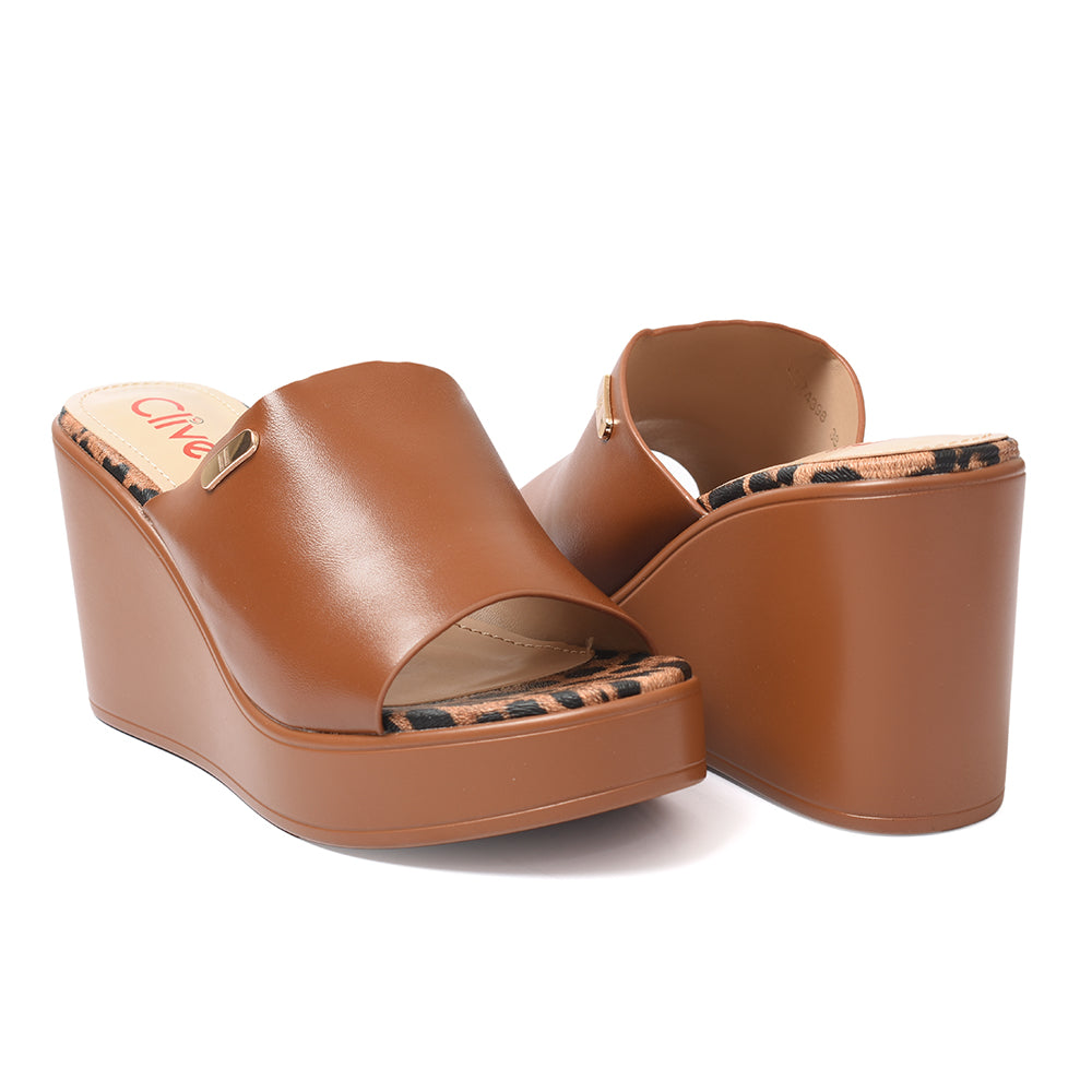 Casual Wedge Slippers