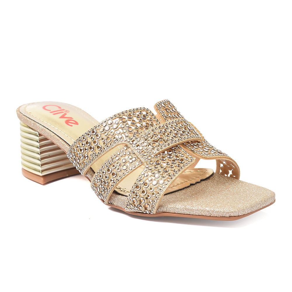 Fancy Slipper Heel