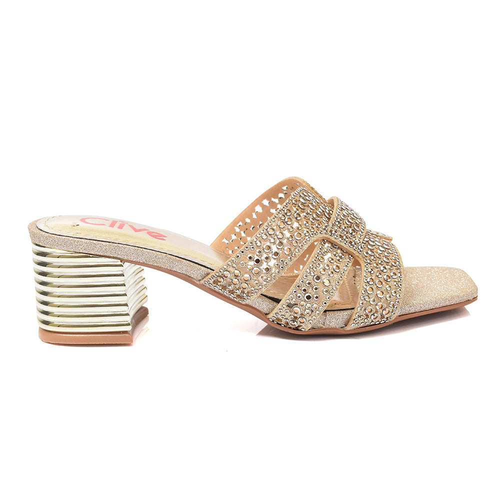 Fancy Slipper Heel