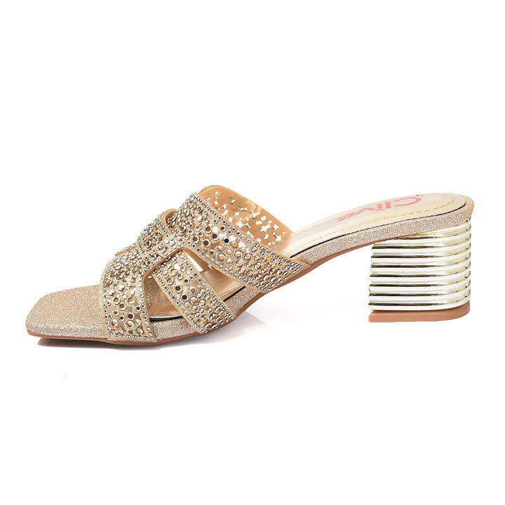 Fancy Slipper Heel