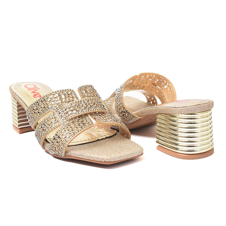 Fancy Slipper Heel