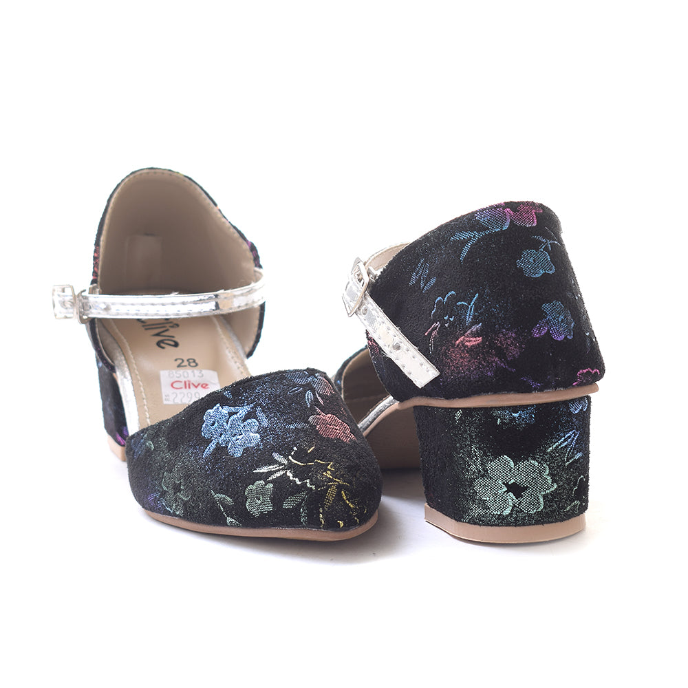 Girls Fancy Court Shoes