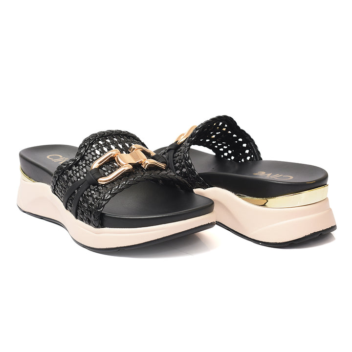 Casual Wedge Slippers