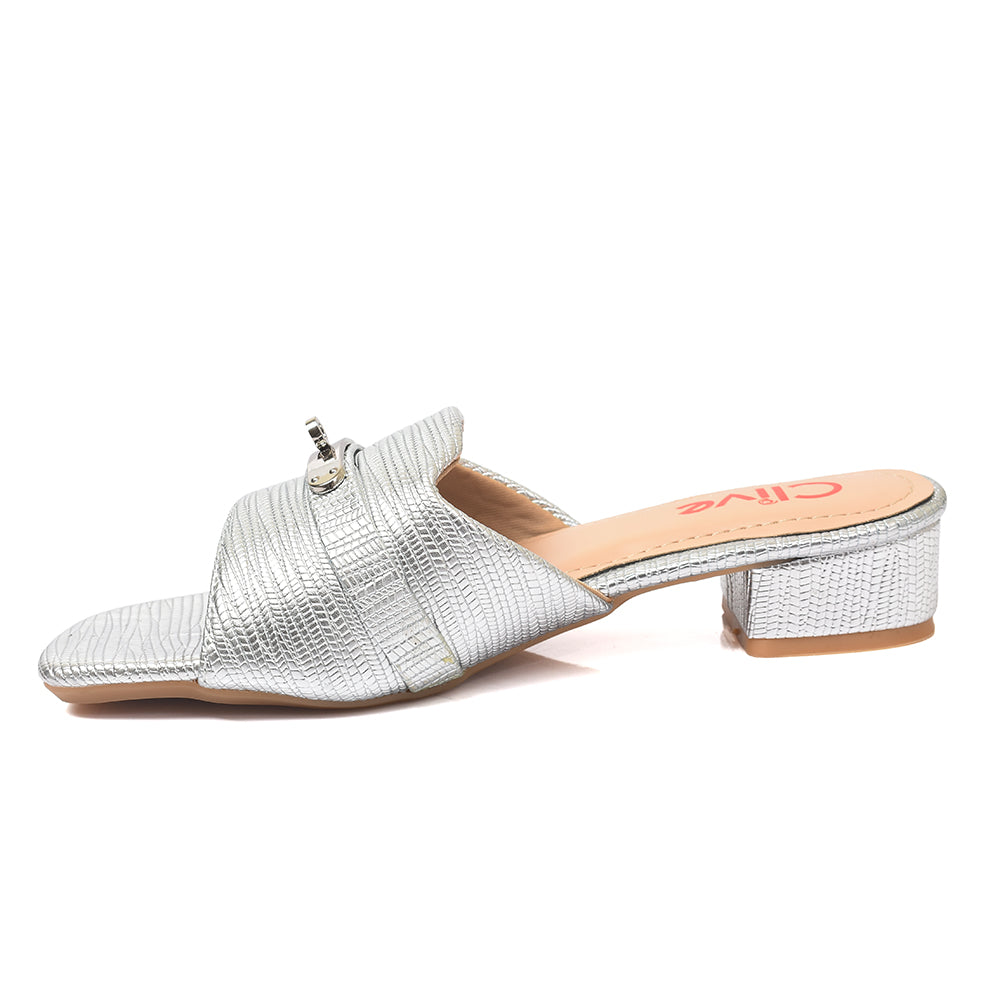 Fancy Slipper Heel