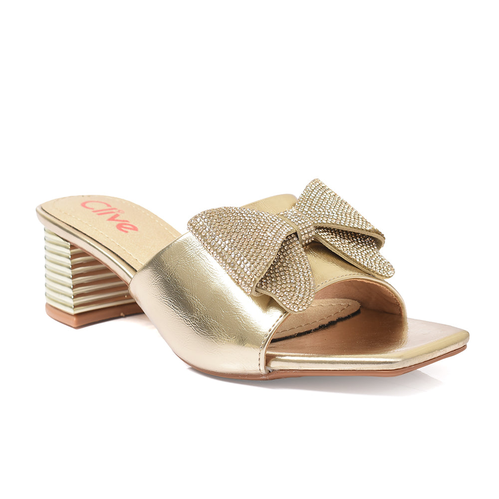 Fancy Slipper Heel