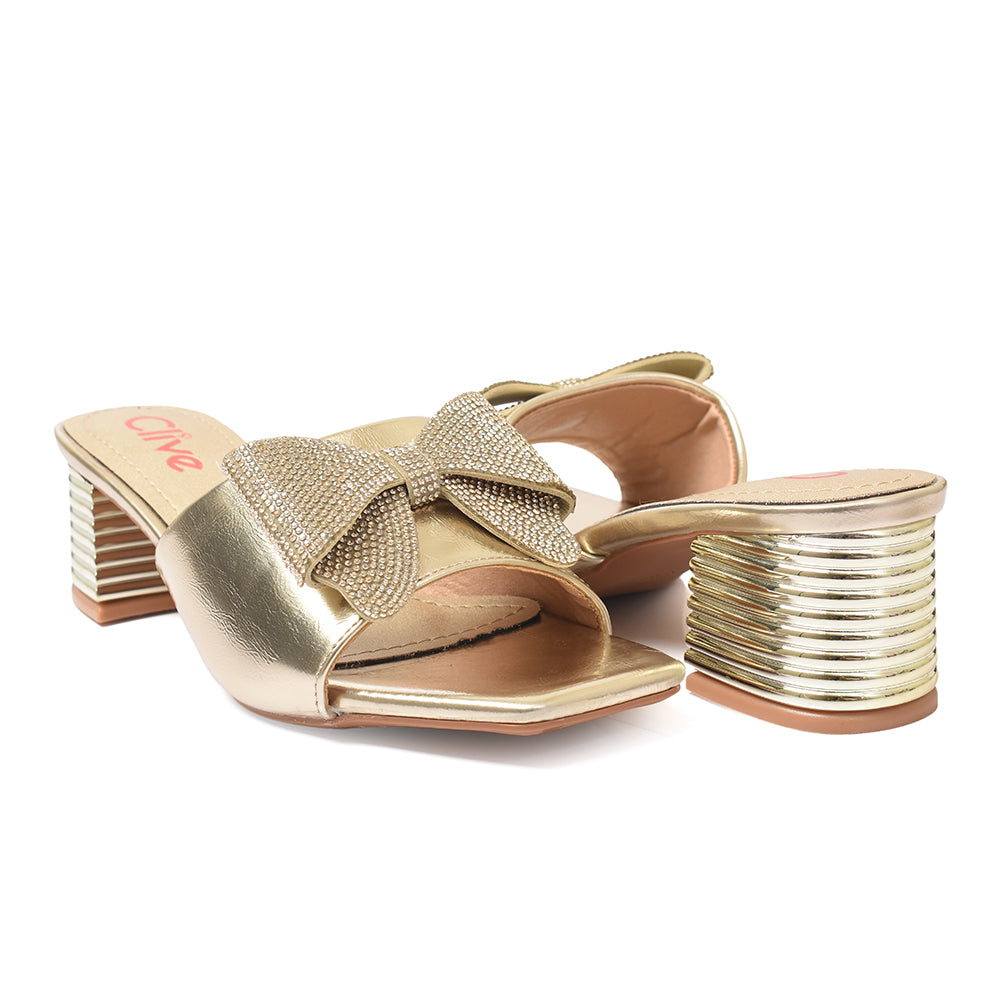 Fancy Slipper Heel