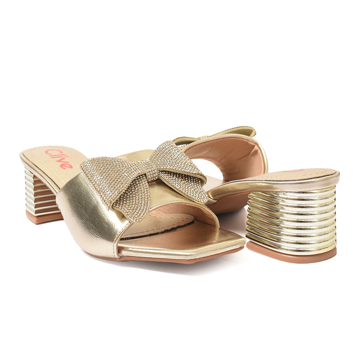 Fancy Slipper Heel