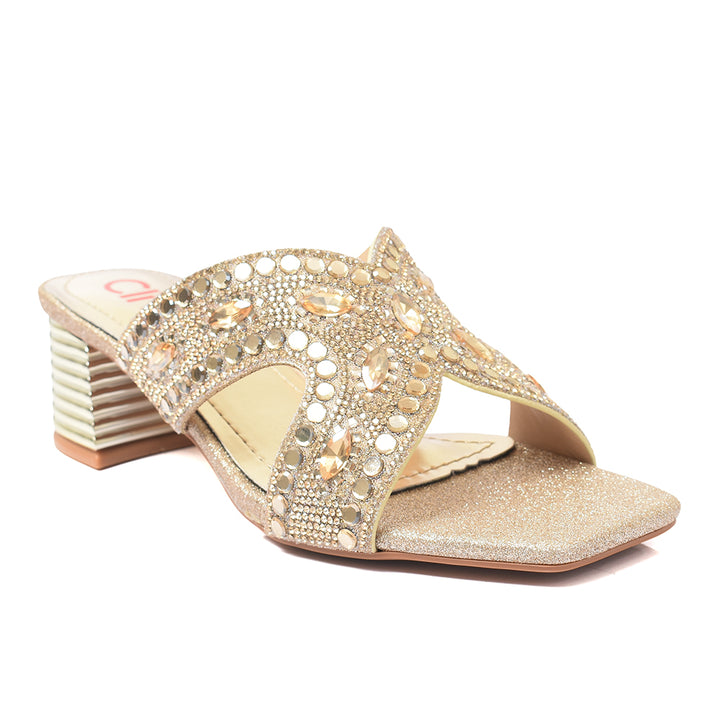Fancy Slipper Heel