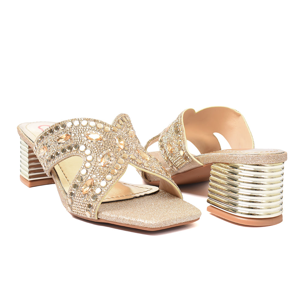Fancy Slipper Heel