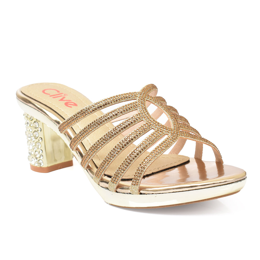 Fancy Slipper Heel