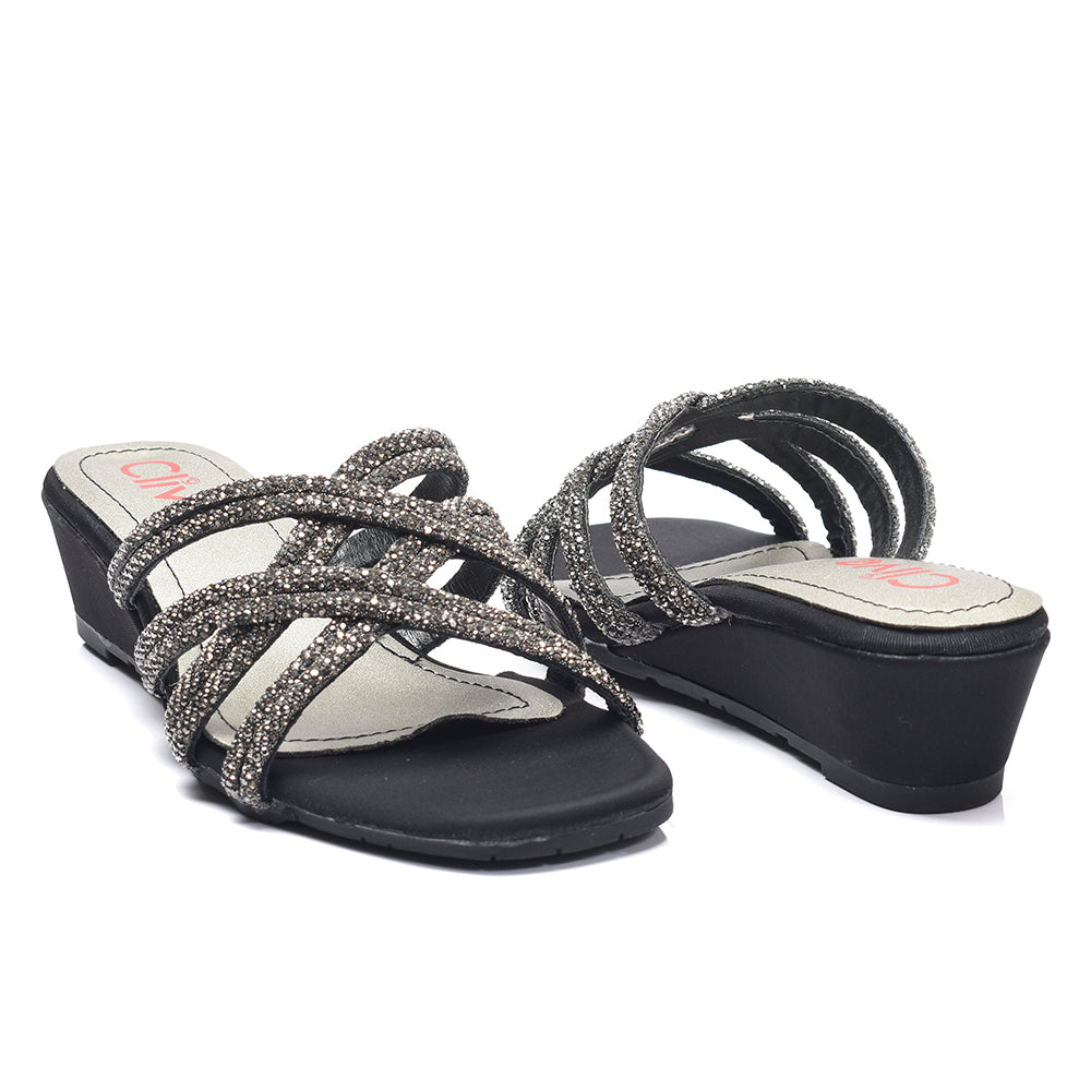 Casual Wedge Slippers