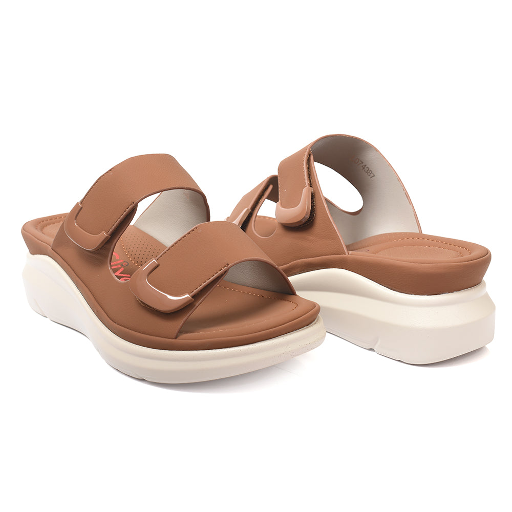 Casual Wedge Slippers