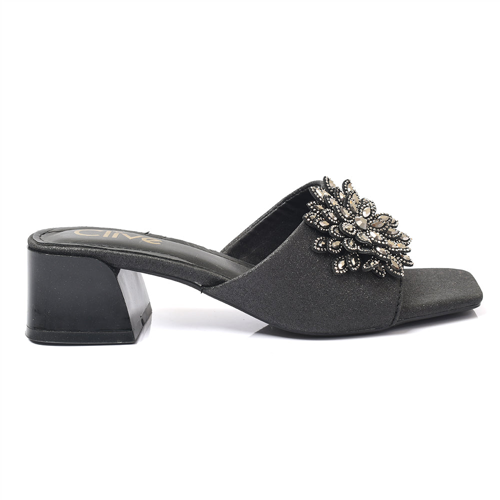 Fancy Slipper Heel