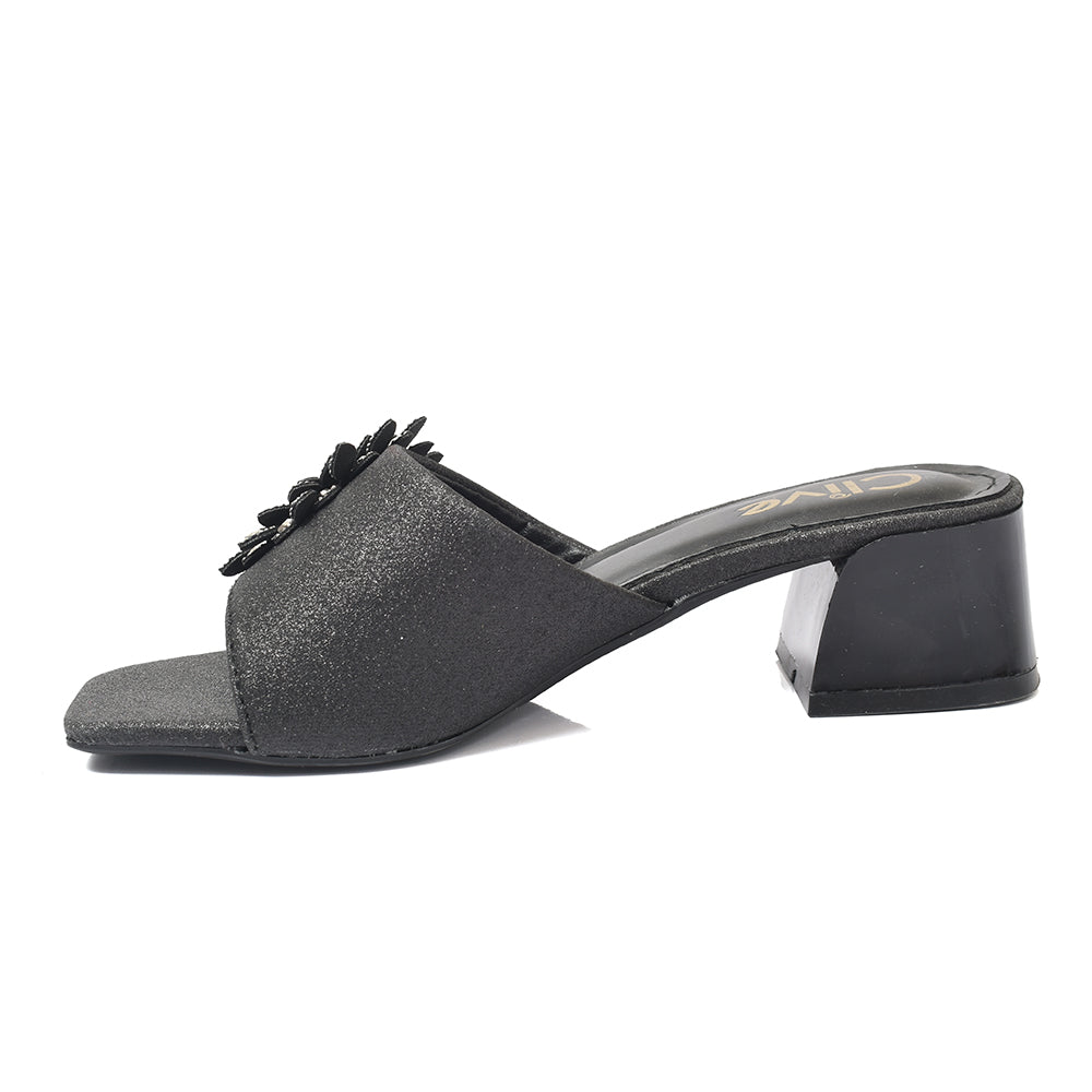 Fancy Slipper Heel