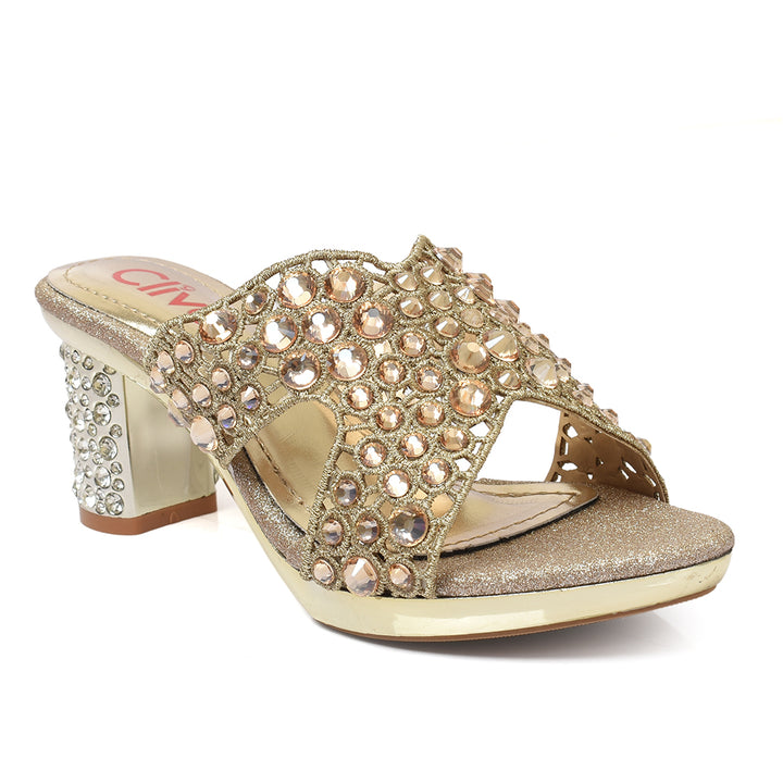 Fancy Slipper Heel