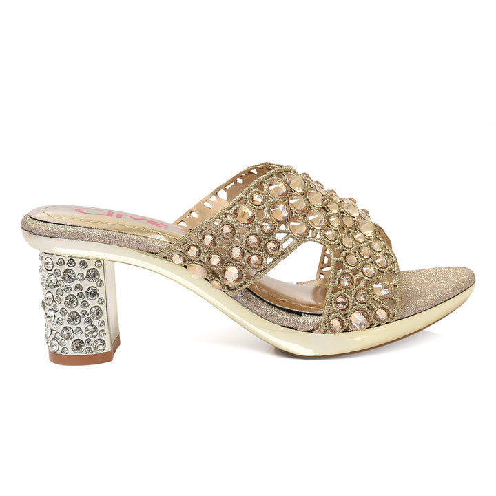 Fancy Slipper Heel