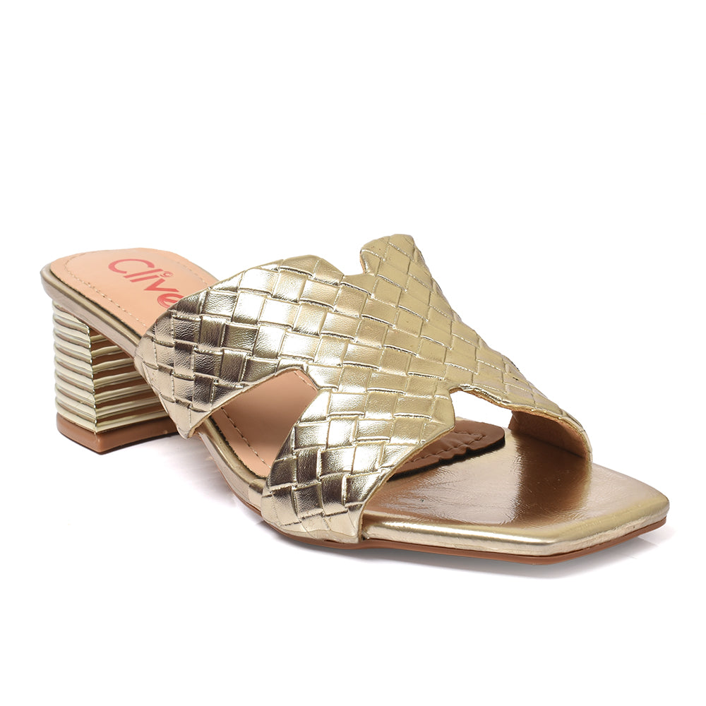 Fancy Slipper Heel