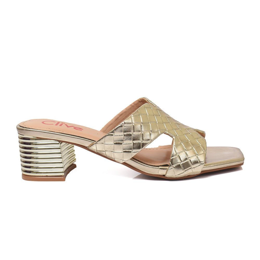 Fancy Slipper Heel