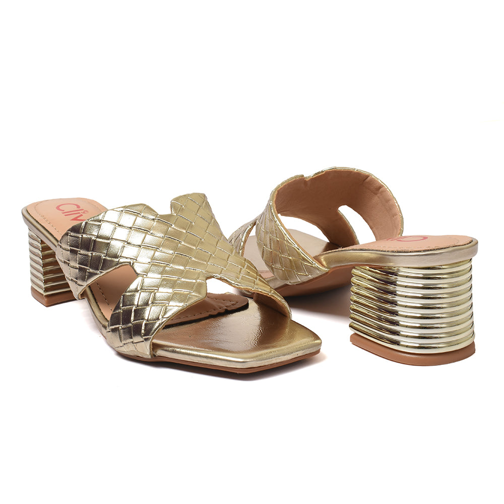 Fancy Slipper Heel