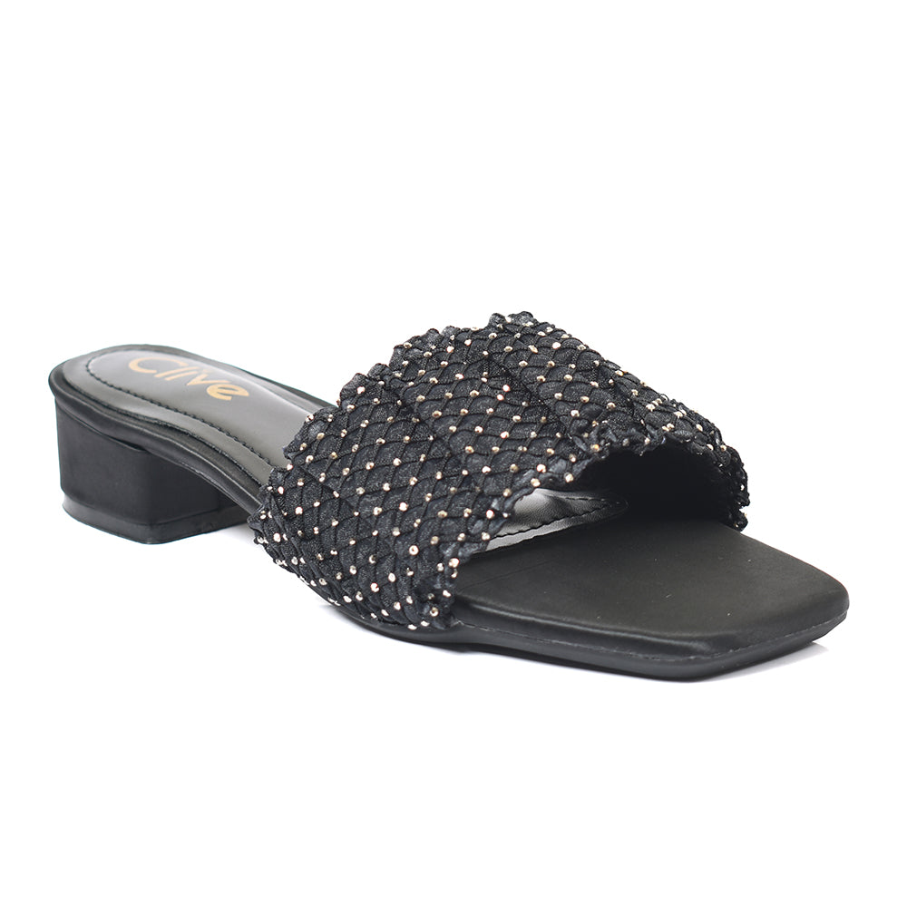 Fancy Slipper Heel