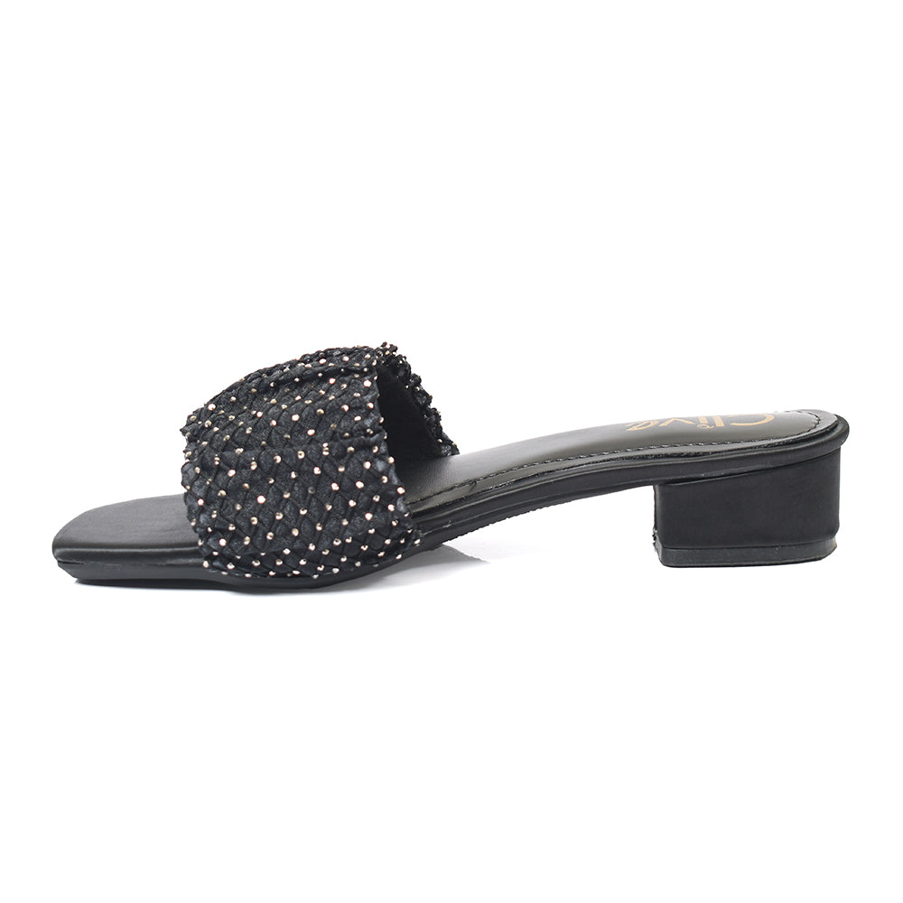 Fancy Slipper Heel