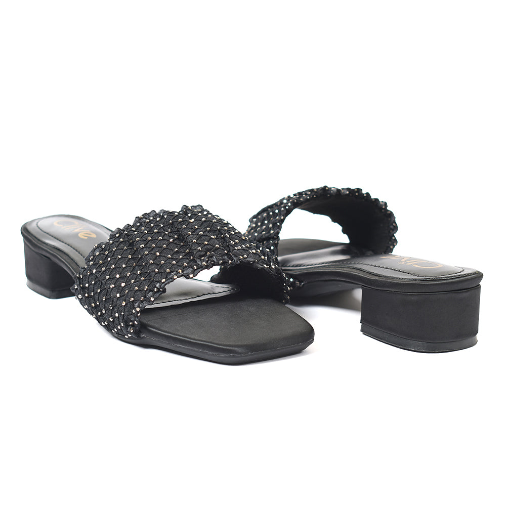 Fancy Slipper Heel