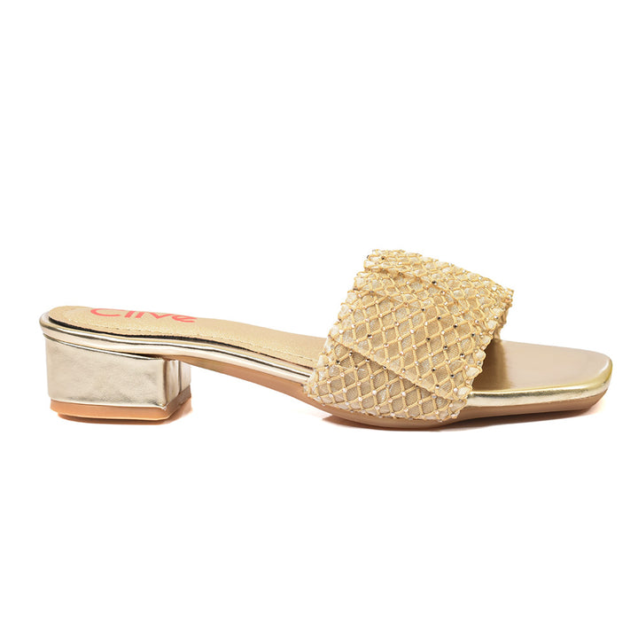 Fancy Slipper Heel