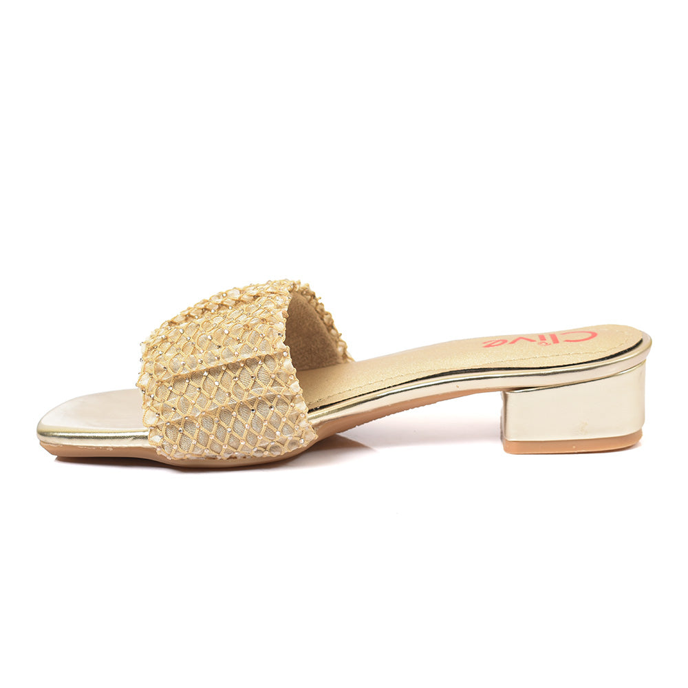 Fancy Slipper Heel