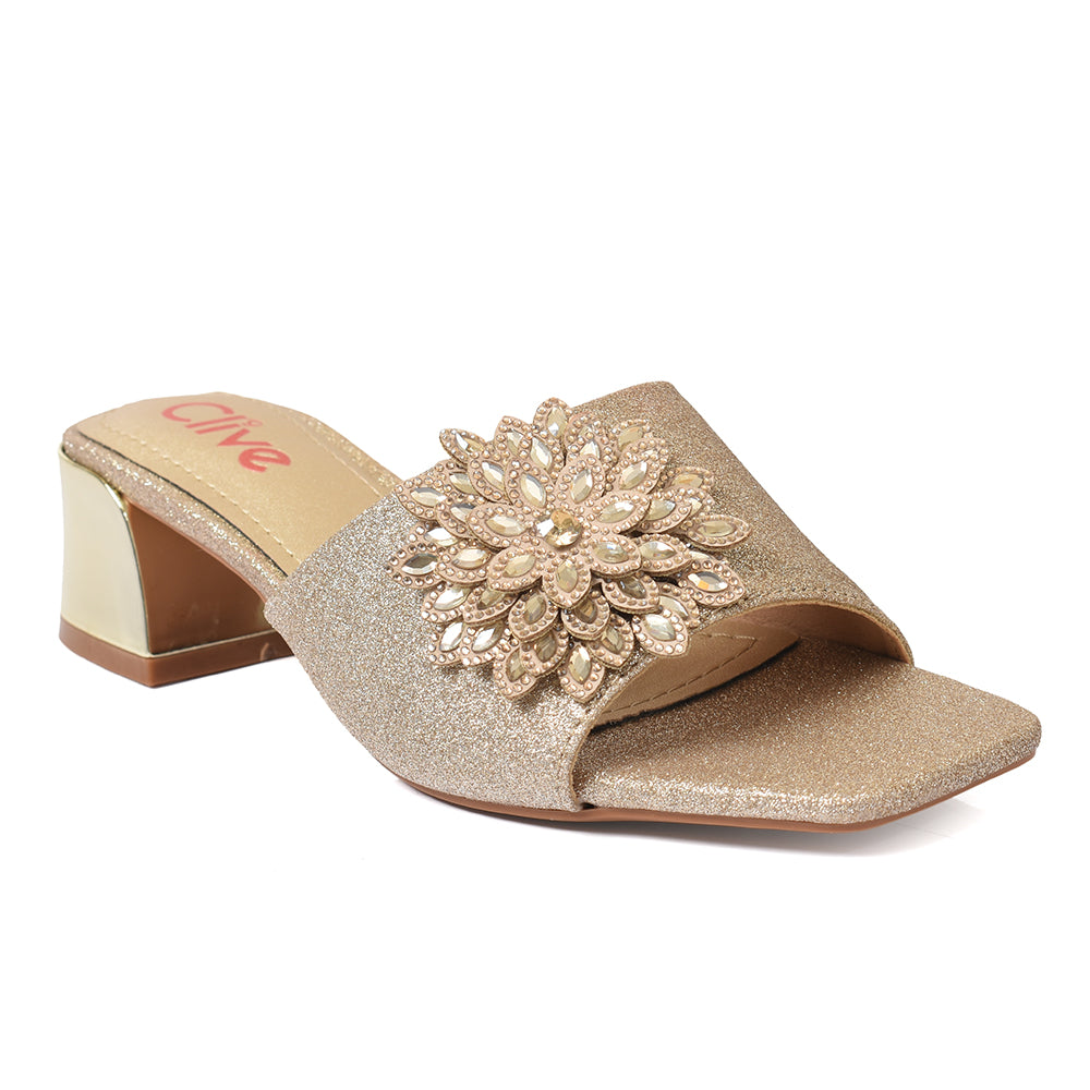Fancy Slipper Heel