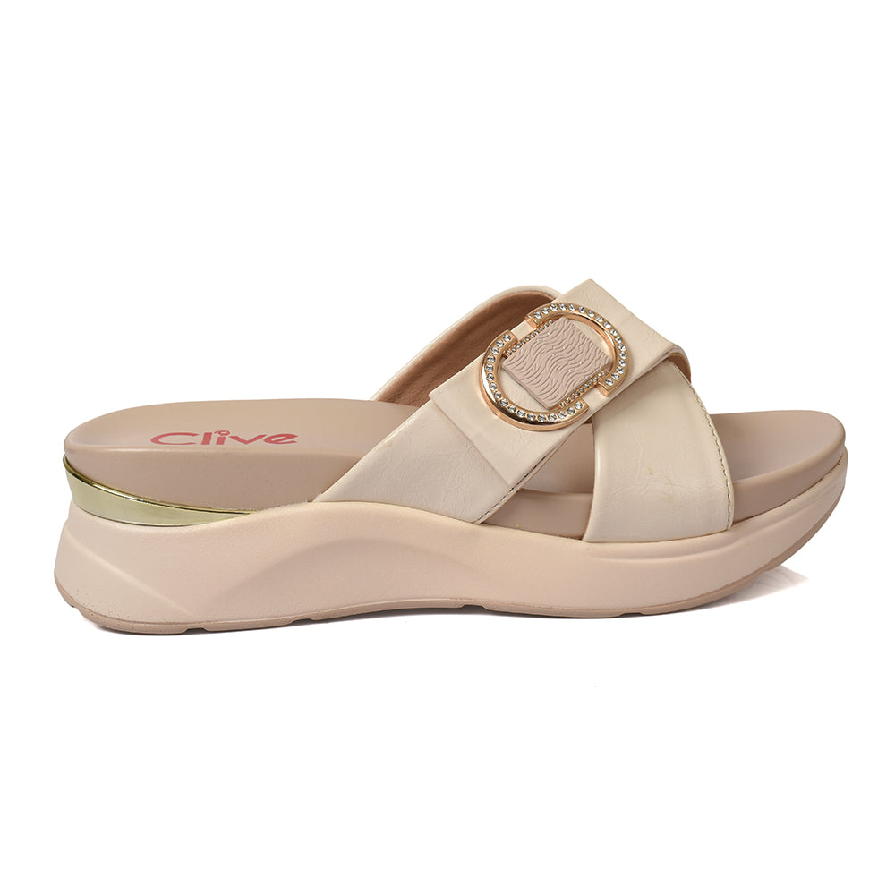 Casual Wedge Slippers