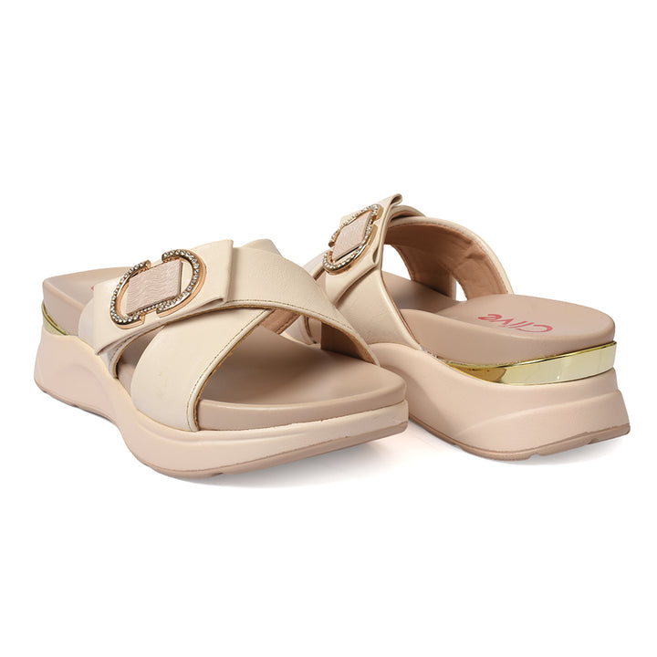 Casual Wedge Slippers