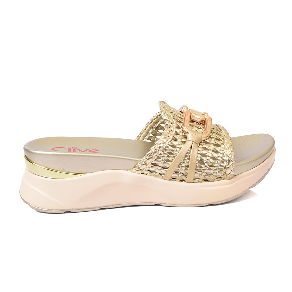 Casual Wedge Slippers