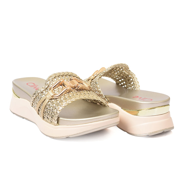 Casual Wedge Slippers