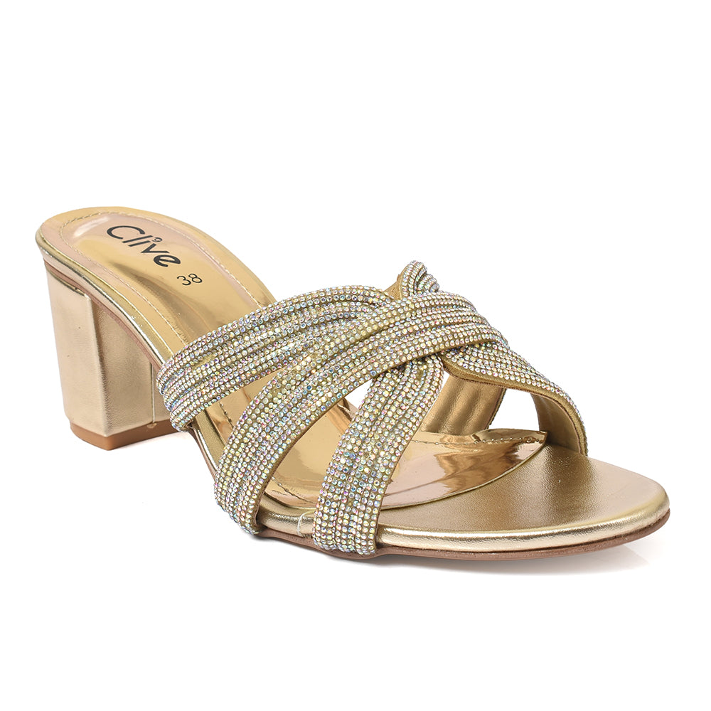 Fancy Slipper Heel